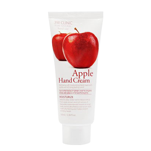 3W CLINIC, MOISTURIZING APPLE HAND CREAM