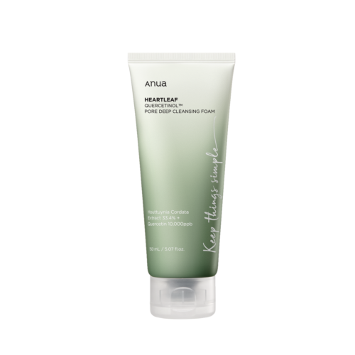 Anua, HEARTLEAF QUERCETINOL PORE DEEP CLEANSING FOAM 150ML