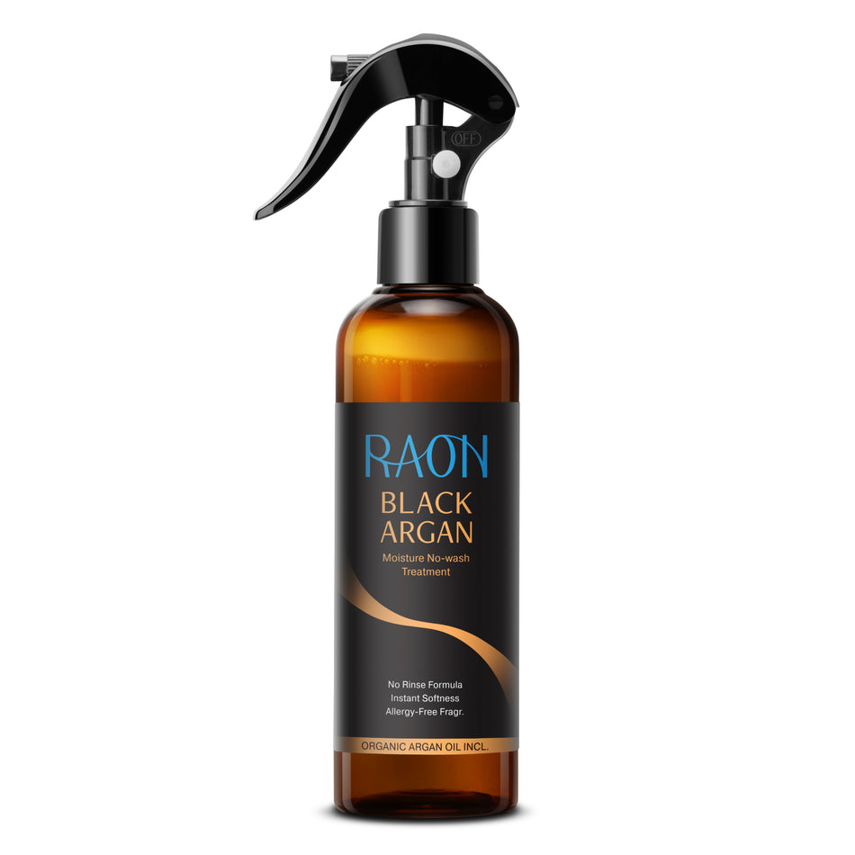 RAON, BLACK ARGAN OIL MOISTURE LEAVE-IN TREATMENT SPRAY 180ML