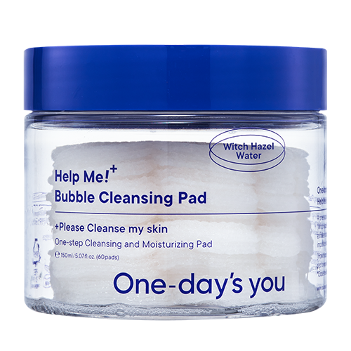 One-day's You, HELP ME BUBBLE CLEANSING PAD (60EA)150ML