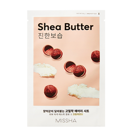 MISSHA, AIRY FIT SHEET MASK [SHEA BUTTER]