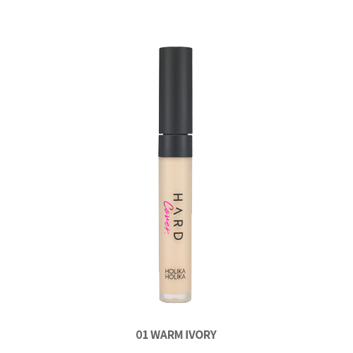 HOLIKA HOLIKA, HARD COVER LIQUID CONCEALER SPF30 PA++, 01 WARM IVORY