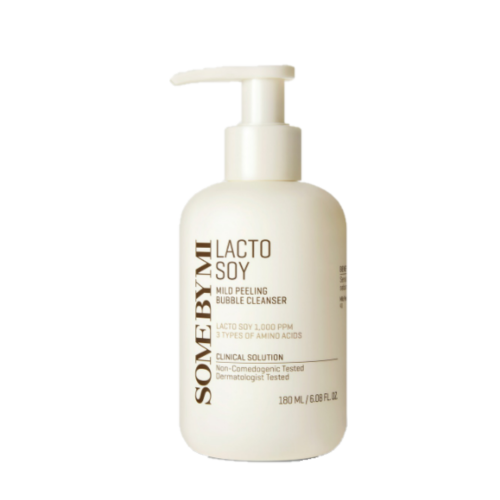 SOME BY MI, LACTOSOY MILD BUBBLE PEELING CLEANSER 180ML