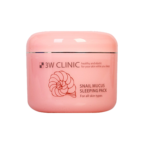 3W CLINIC, SNAIL MUCUS SLEEPING PACK