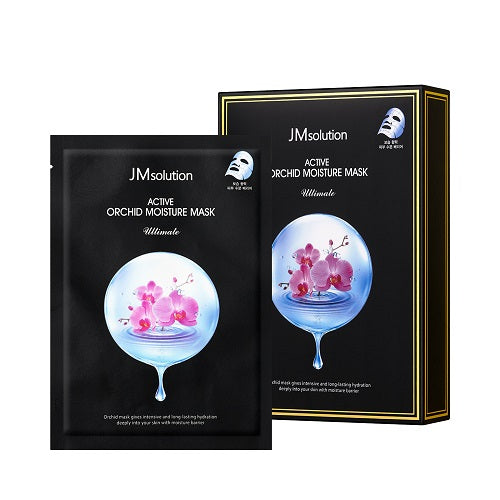 JM SOLUTION, ACTIVE ORCHID MOISTURE MASK ULTIMATE (30ML*10EA)