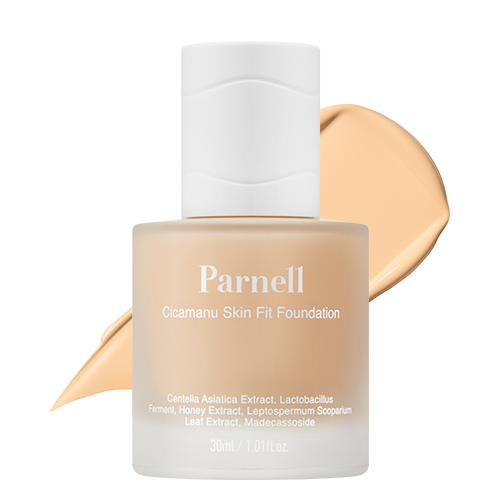 Parnell, CICAMANU SKIN FIT FOUNDATION 30ML, 1